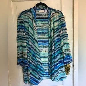Chico’s Sheer Cardigan